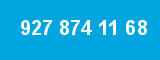 927 874 11 68